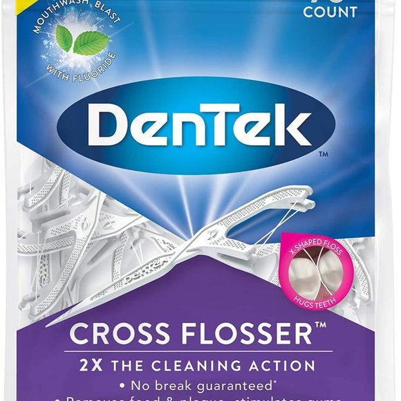 DenTek Cross Flosser Plaque Control Floss Picks - Picture 9 of 9